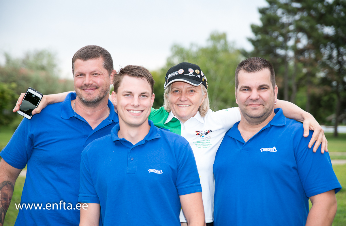 Team Walther and Heli Jalakas